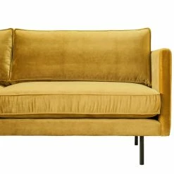 MOES ALBIE GOLD VELVET SOFA Furniture