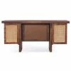FOUR HANDS GOLDIE TOASTED ACACIA & CANE DESK