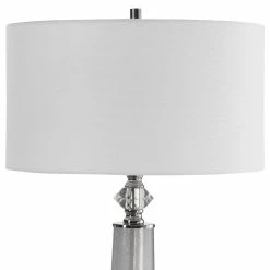 Brand new ๐ฏ UTTERMOST GRAYTON FROSTED GLASS TABLE LAMP Lighting โจ 5 UTTERMOST GRAYTON FROSTED GLASS TABLE LAMP Lighting