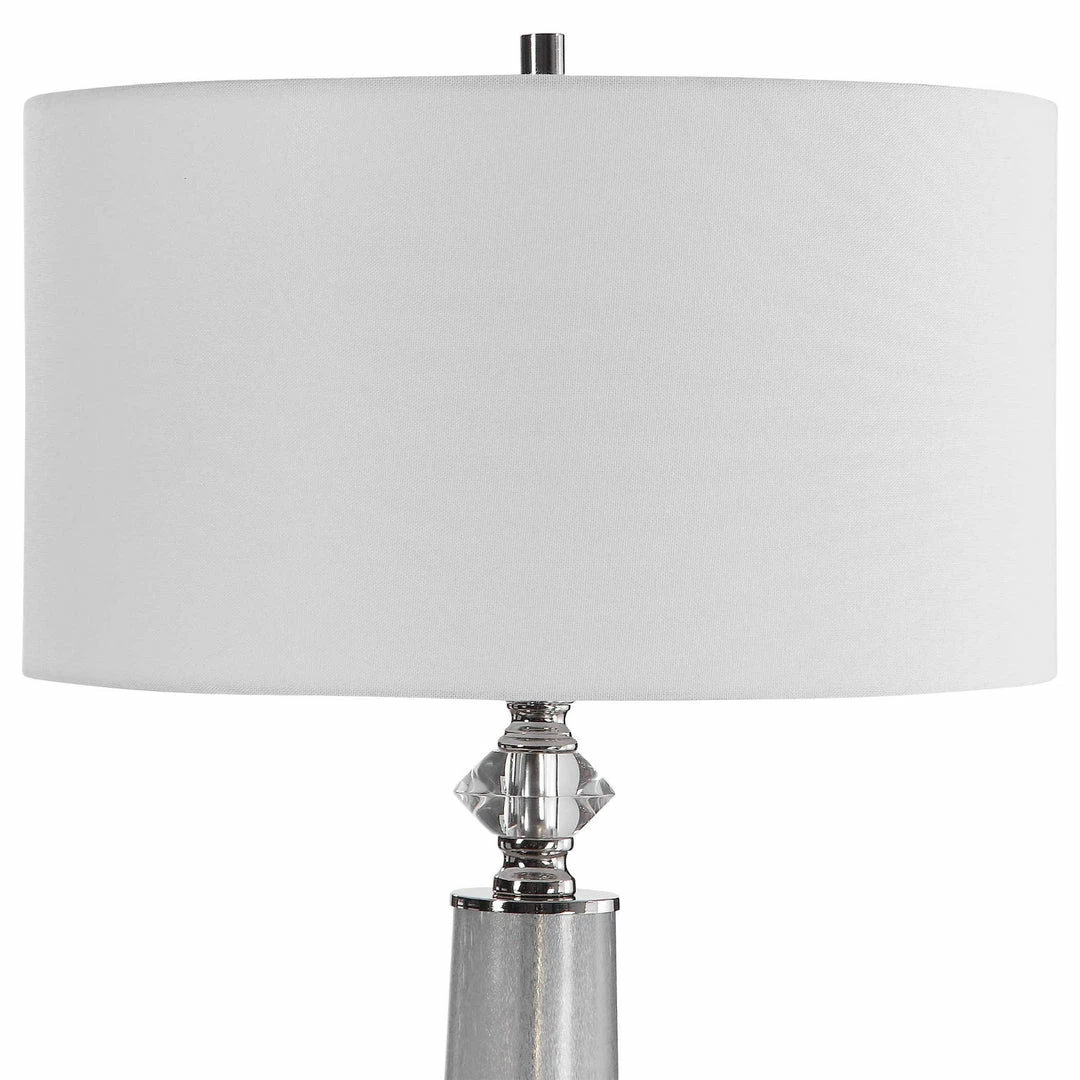 Brand new ๐ฏ UTTERMOST GRAYTON FROSTED GLASS TABLE LAMP Lighting โจ 3 UTTERMOST GRAYTON FROSTED GLASS TABLE LAMP Lighting