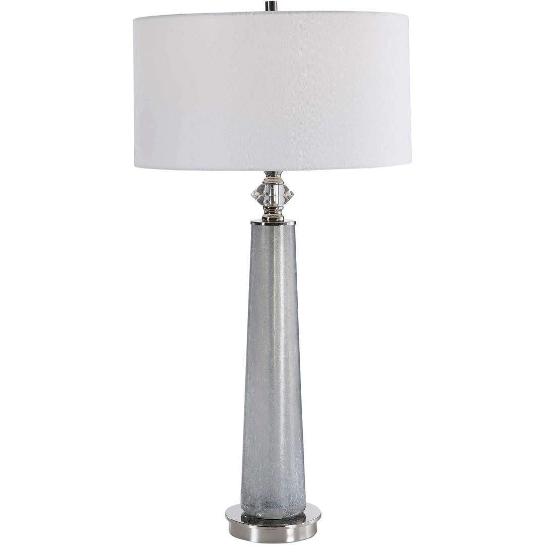 Brand new ๐ฏ UTTERMOST GRAYTON FROSTED GLASS TABLE LAMP Lighting โจ 1 UTTERMOST GRAYTON FROSTED GLASS TABLE LAMP Lighting