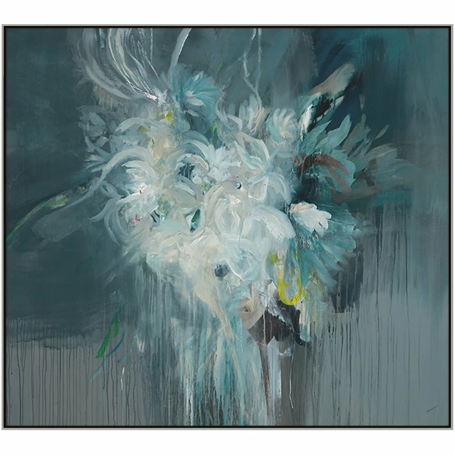 Promo π₯° L ART Wall Art "GREY FLORA" CANVAS ART π 1 L ART Wall Art "GREY FLORA" CANVAS ART