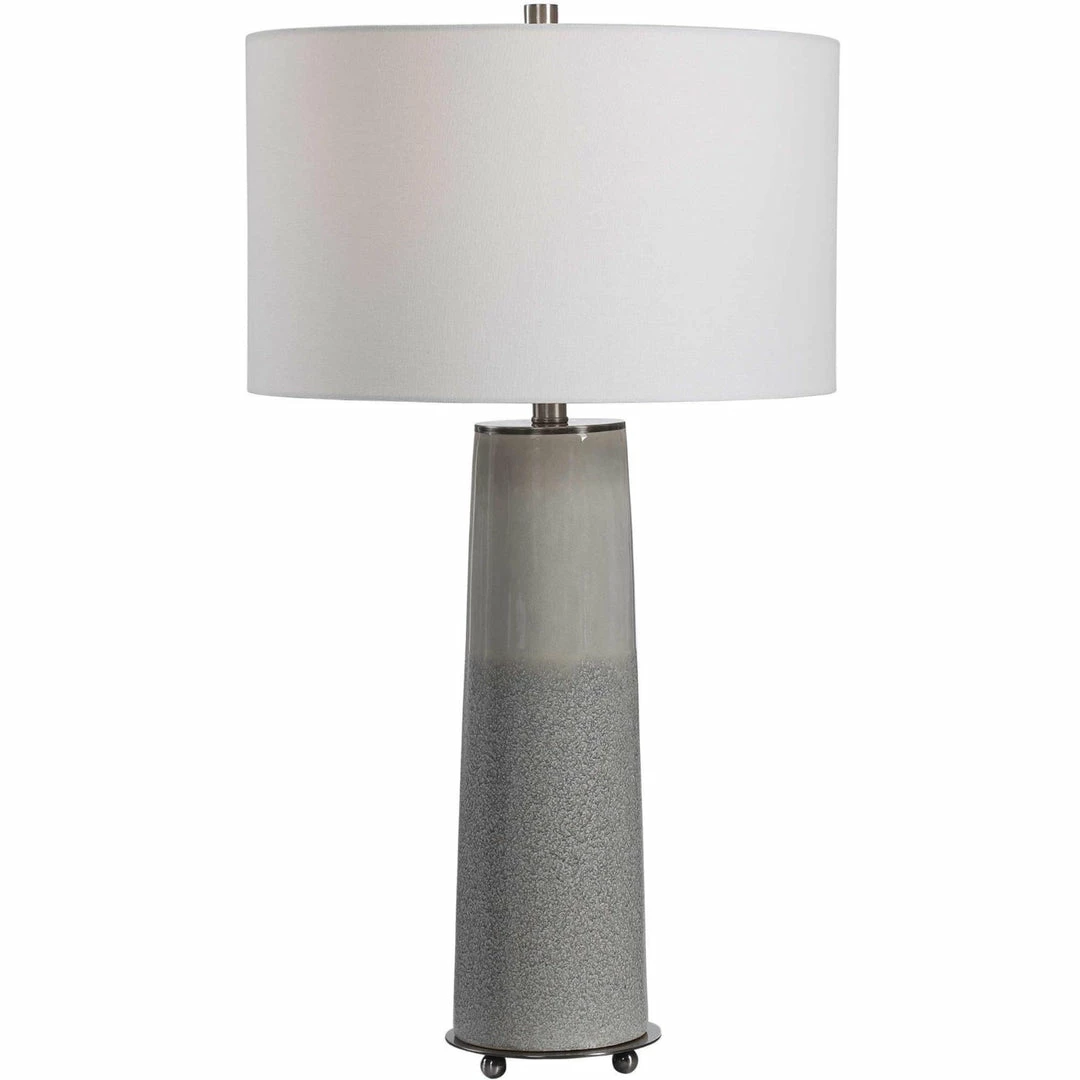 Flash Sale ๐งจ UTTERMOST Lighting GREY LAYER CRACKLE CERAMIC LAMP โจ 1 UTTERMOST Lighting GREY LAYER CRACKLE CERAMIC LAMP