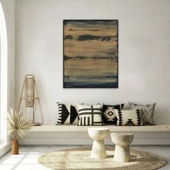 L ART "GROUNDSWELL" LINEN ART Wall Art
