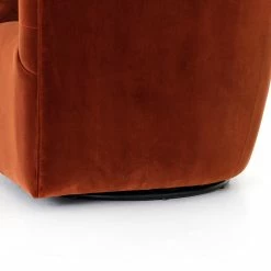 Best Pirce โ FOUR HANDS HANOVER SAPPHIRE RUST VELVET SWIVEL CHAIR ๐งจ 13 FOUR HANDS HANOVER SAPPHIRE RUST VELVET SWIVEL CHAIR