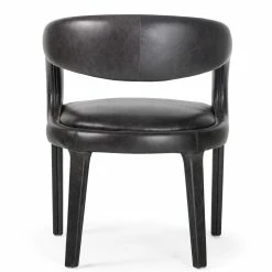 Coupon ๐ FOUR HANDS HAWKINS BLACK LEATHER DINING CHAIR ๐คฉ 11 FOUR HANDS HAWKINS BLACK LEATHER DINING CHAIR