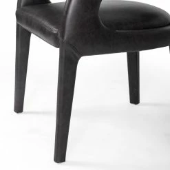 Coupon ๐ FOUR HANDS HAWKINS BLACK LEATHER DINING CHAIR ๐คฉ 12 FOUR HANDS HAWKINS BLACK LEATHER DINING CHAIR