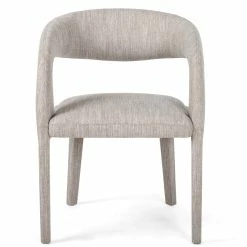 FOUR HANDS HAWKINS SAVILE FLANNEL DINING CHAIR