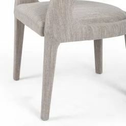 FOUR HANDS HAWKINS SAVILE FLANNEL DINING CHAIR