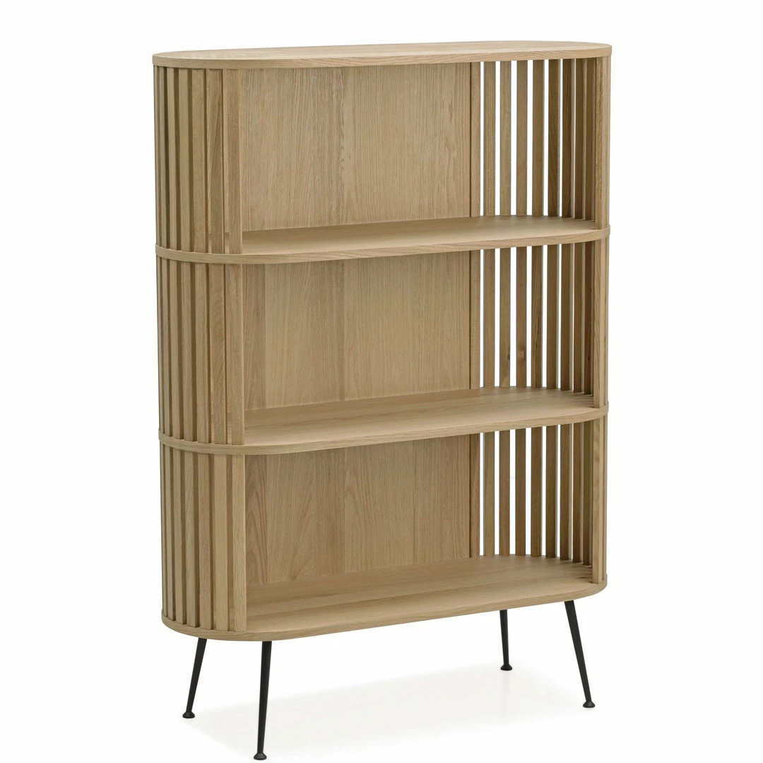 New โ MOES Furniture HENRICH BOOKSHELF: LIGHT OAK ๐ 2 MOES Furniture HENRICH BOOKSHELF: LIGHT OAK