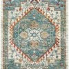 SURYA HADEYA RUG: AQUA