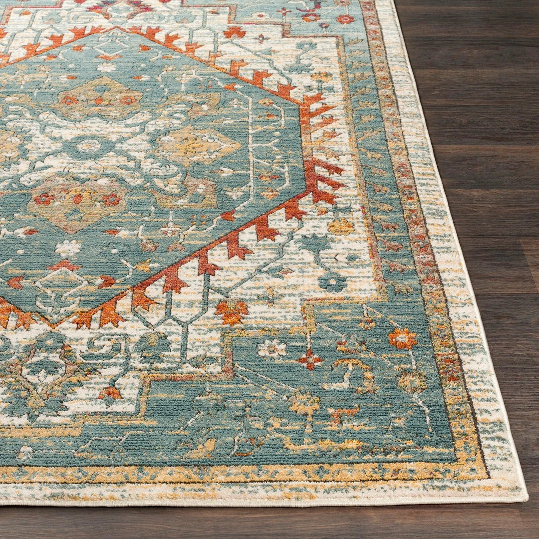 Hot Sale π SURYA HADEYA RUG: AQUA π― 3 SURYA HADEYA RUG: AQUA