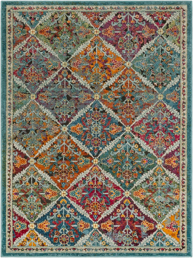 Best reviews of ๐ฅ SURYA KAFELE RUG: AQUA MULTI ๐ฅ 1 SURYA KAFELE RUG: AQUA MULTI