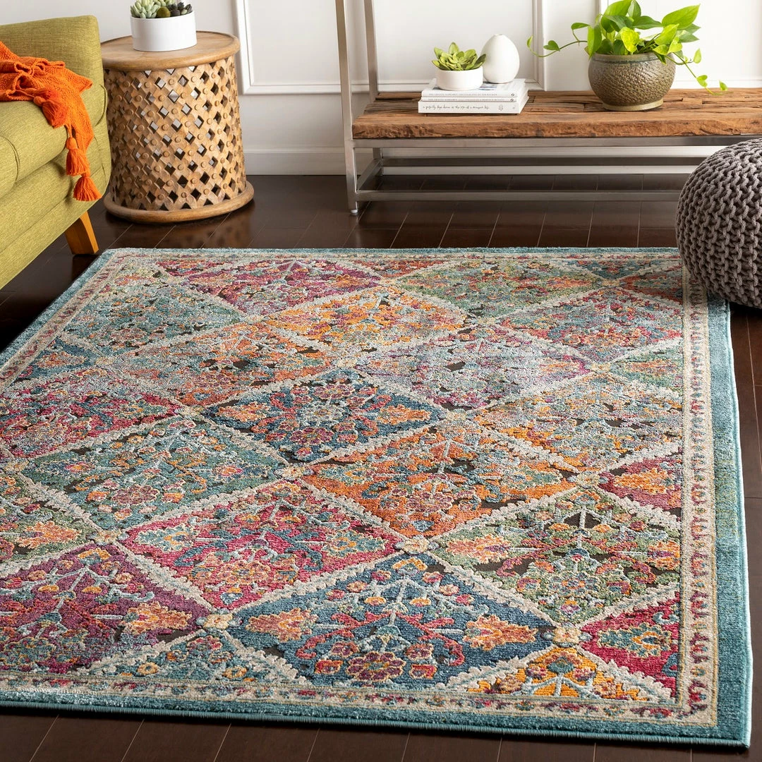 Best reviews of ๐ฅ SURYA KAFELE RUG: AQUA MULTI ๐ฅ 2 SURYA KAFELE RUG: AQUA MULTI