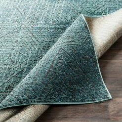 SURYA KAHLI RUG: AQUA