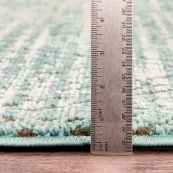 SURYA KAHLI RUG: AQUA