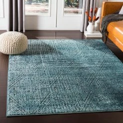 SURYA KAHLI RUG: AQUA