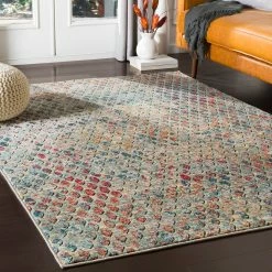 Flash Sale β SURYA FALLYN RUG: AQUA MULTI π 14 SURYA FALLYN RUG: AQUA MULTI