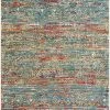 SURYA GADHI RUG: AQUA, SUNRISE
