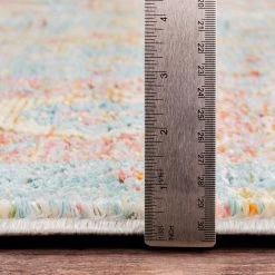 Outlet โ๏ธ SURYA GAELAN RUG: AQUA, YELLOW ๐ 10 SURYA GAELAN RUG: AQUA, YELLOW