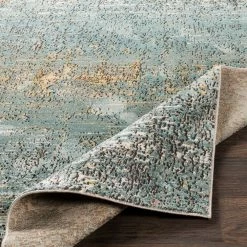 SURYA GREGOS RUG: AQUA