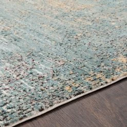 SURYA GREGOS RUG: AQUA