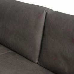 FOUR HANDS Furniture HERITAGE LEATHER SADDLEBAG SOFA: GRAPHITE