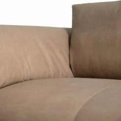 FOUR HANDS Furniture HERITAGE LEATHER SADDLEBAG SOFA: TAUPE