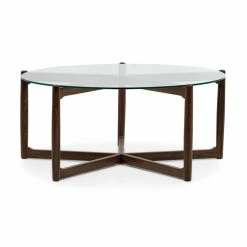 MOES HETTA COFFEE TABLE: WALNUT