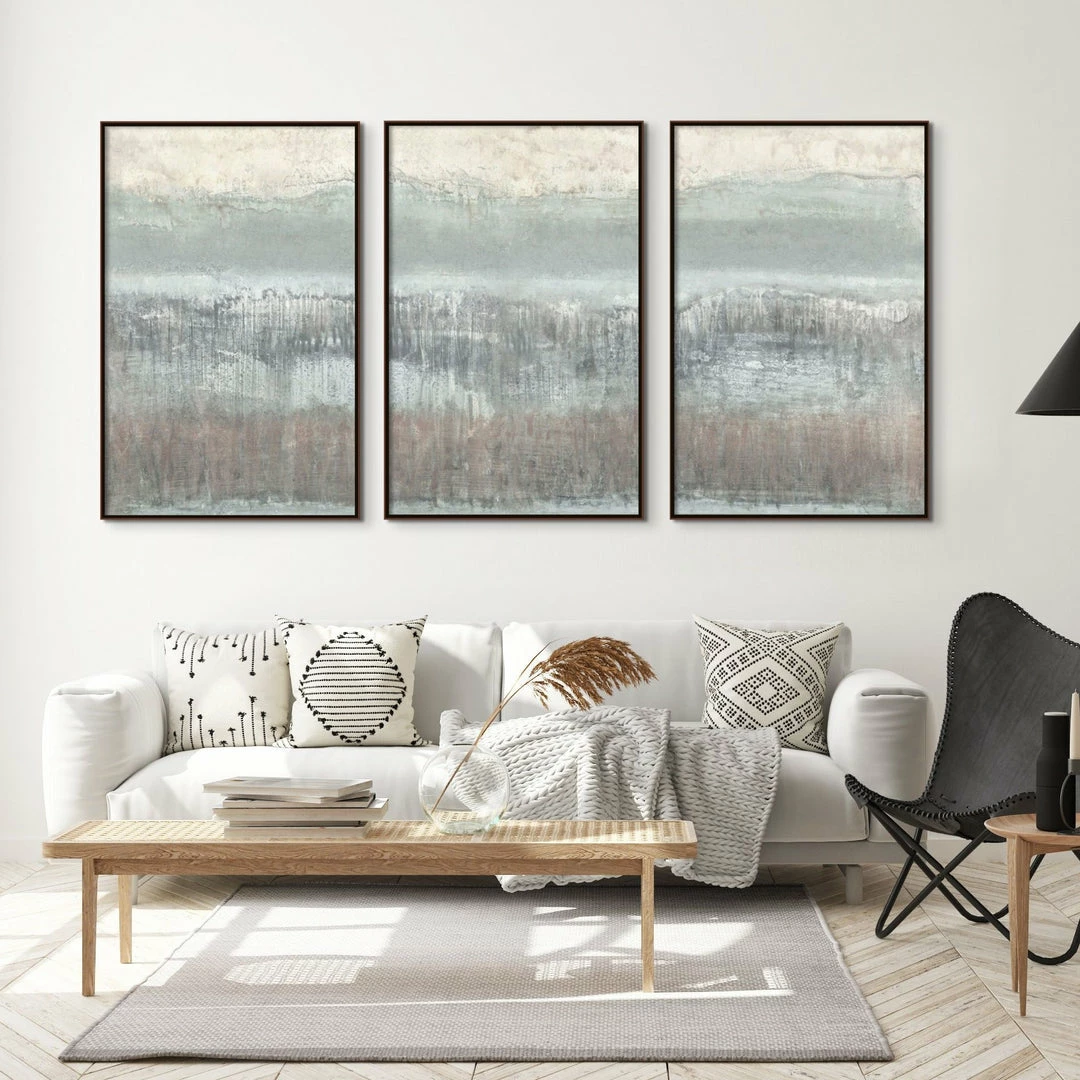 Coupon ✔️ L ART "HINT OF HORIZON II" SILVER EMBELLISHED CANVAS ART Wall Art ❤️ 2 L ART "HINT OF HORIZON II" SILVER EMBELLISHED CANVAS ART Wall Art