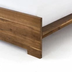FOUR HANDS HOLLAND SMOKED OAK PANEL BED