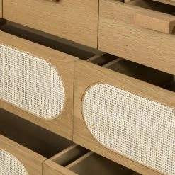 Flash Sale π FOUR HANDS HONEY OAK + CANE π DRESSER βοΈ 19 FOUR HANDS HONEY OAK + CANE DRESSER