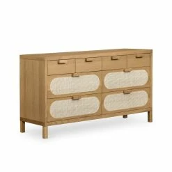Flash Sale π FOUR HANDS HONEY OAK + CANE π DRESSER βοΈ 12 FOUR HANDS HONEY OAK + CANE DRESSER
