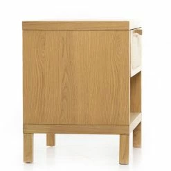 Coupon ๐ FOUR HANDS Furniture HONEY OAK + CANE END TABLE / NIGHTSTAND ๐ 14 FOUR HANDS Furniture HONEY OAK + CANE END TABLE / NIGHTSTAND