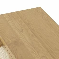 Brand new ๐ FOUR HANDS Furniture HONEY OAK + CANE MEDIA CONSOLE ๐ 21 FOUR HANDS Furniture HONEY OAK + CANE MEDIA CONSOLE