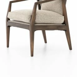 New π― FOUR HANDS Furniture HONEY WHEAT KANE CHAIR π― 17 FOUR HANDS Furniture HONEY WHEAT KANE CHAIR