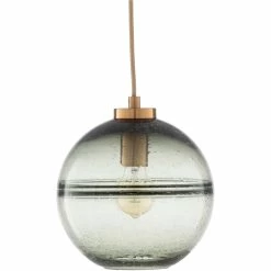SURYA HOPPER GLASS ORB PENDANT Lighting