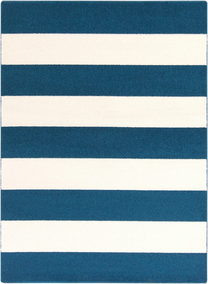 Hot Sale ๐ฅฐ SURYA CHUNKY STRIPES RUG: NAVY + WHITE โจ 1 SURYA CHUNKY STRIPES RUG: NAVY + WHITE