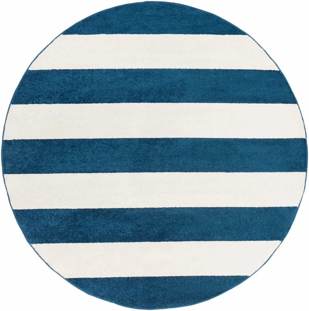 Hot Sale ๐ฅฐ SURYA CHUNKY STRIPES RUG: NAVY + WHITE โจ 2 SURYA CHUNKY STRIPES RUG: NAVY + WHITE