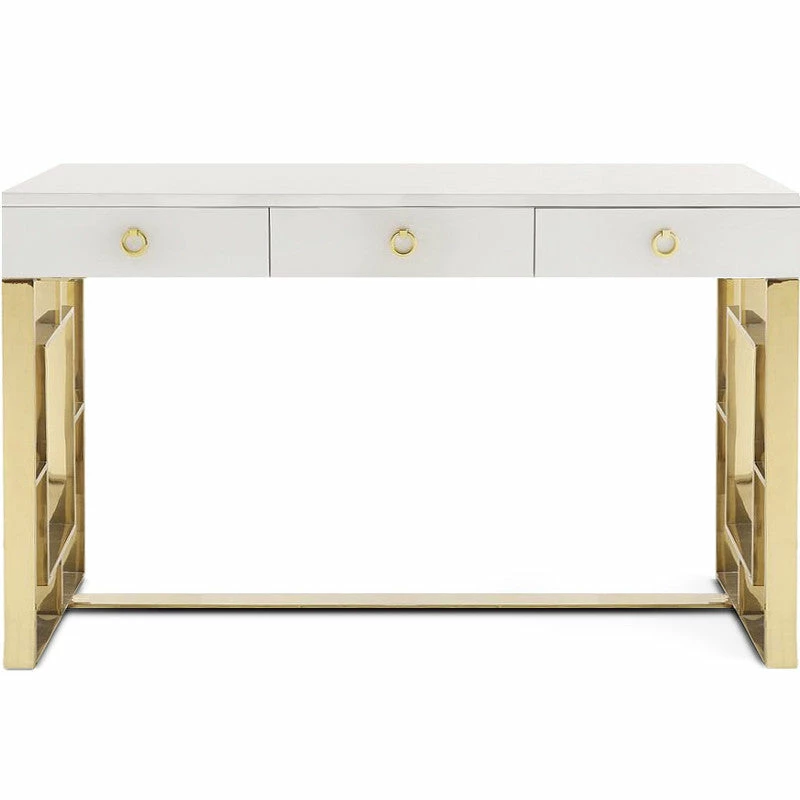 Outlet π TOV Office HUTTON WHITE LACQUER DESK βοΈ 1 TOV Office HUTTON WHITE LACQUER DESK