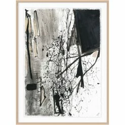 L ART "I REMEMBER. DO YOU?" GLASS FRAMED ART