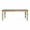 DOVETAIL IDELLA VINTAGE WASH DINING TABLE
