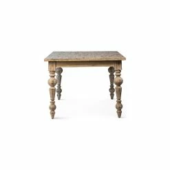 DOVETAIL IDELLA VINTAGE WASH DINING TABLE