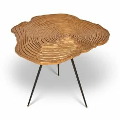 URBIA EASTON BRASS FREE FORM END TABLE
