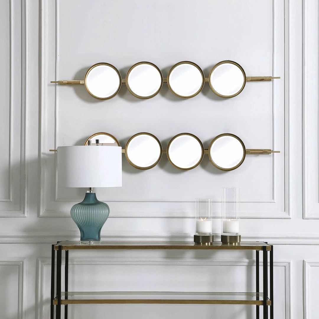 Hot Sale ๐ฏ UTTERMOST IN-LINE MIRRORED CIRCLES Mirrors ๐คฉ 4 UTTERMOST IN-LINE MIRRORED CIRCLES Mirrors