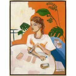 L ART "IN THIS LIFE" CANVAS ART