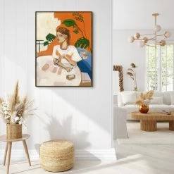 L ART "IN THIS LIFE" CANVAS ART