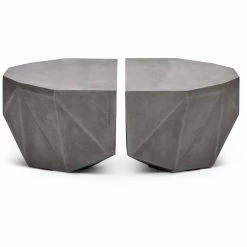 URBIA KAGE CONCRETE COFFEE TABLE Living Room