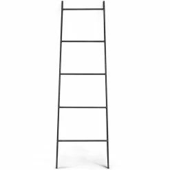MOES INDUSTRIAL IRON LEANING LADDER RACK