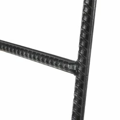 MOES INDUSTRIAL IRON LEANING LADDER RACK